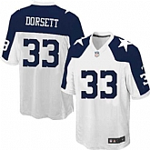 Nike Men & Women & Youth Cowboys #33 Tony Dorsett Thanksgiving White Team Color Game Jersey,baseball caps,new era cap wholesale,wholesale hats